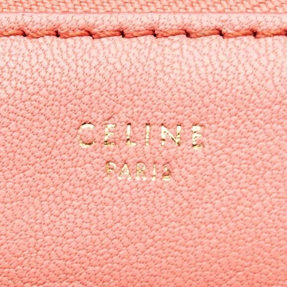 Celine Pink Leather Small Trio Crossbody Bag - Picture 6 of 12